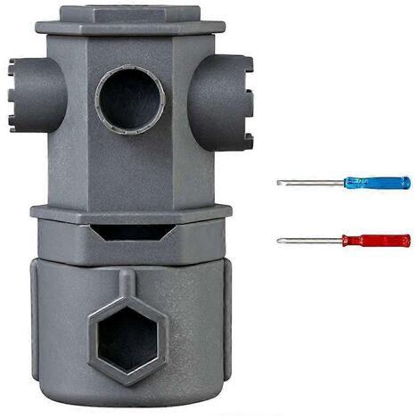 Outil de plomberie multifonction pour l'installation de robinets et d'éviers (1/5)
