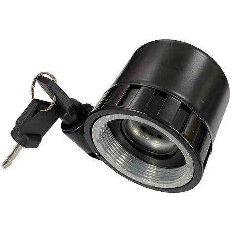 Bouchon de filtre hydraulique avec 2 clés pour chargeuse-pelleteuse (1/5)