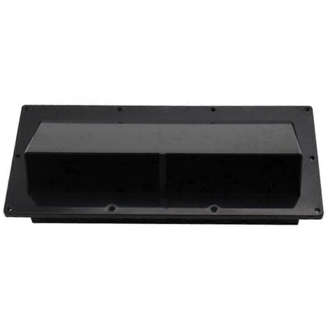 Ventilateur d'extraction silencieux pour caravane/camping-car, ventilation latérale, noir. (1/5)