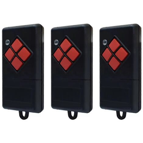 Lot de 3 télécommandes de porte de garage MAHS40-04 40,685 MHz (1/5)