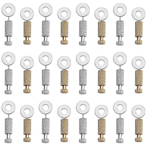 24 aiguilles de positionnement de suture de 2 tailles, pour la couture à la main du cuir (1/5)