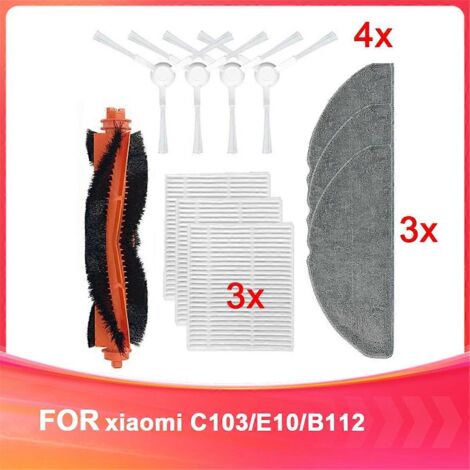 Filtre à brosse latérale pour Robot balayeuse et vadrouille C103/E10/B112 (1/5)