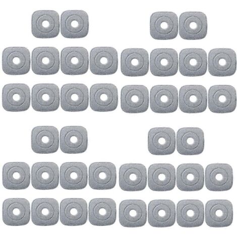 Lot de 40 lingettes de nettoyage pour balai à franges essoreuse automatique (1/5)