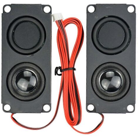 Système audio compact à 2 haut-parleurs carrés 45100 pour la maison (1/5)