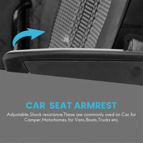 paire d'accoudoirs universels réglables pour siège auto, camping-car et caravane (1/5)