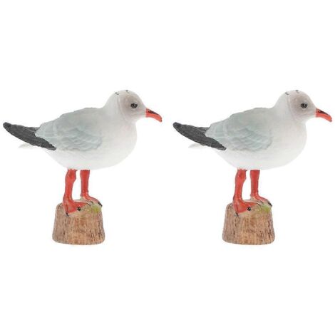 Figurines d'oiseaux en vol, décoration animale, décoration nautique, statue d'oiseau (1/5)