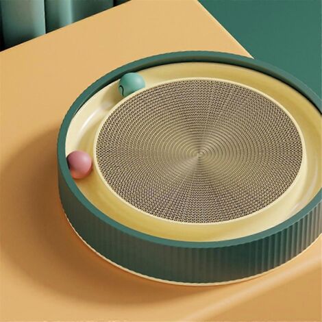 Griffoir pour chat, lit pour chat rond, jouet pour chat C (1/5)