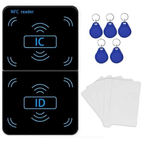 Lecteur/graveur NFC, copieur/duplicateur, porte-clés, carte à puce