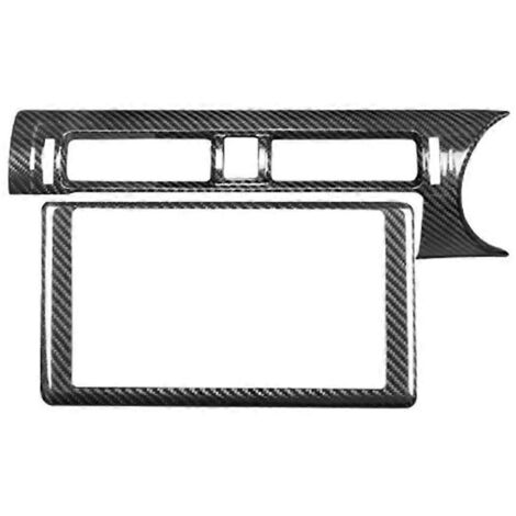 Cache de grille d'aération de la console centrale de voiture avec lecteur CD et cadre. (1/5)