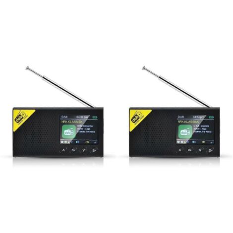 Radio numérique portable compatible Bluetooth 5.0 pour la maison et le bureau (1/5)