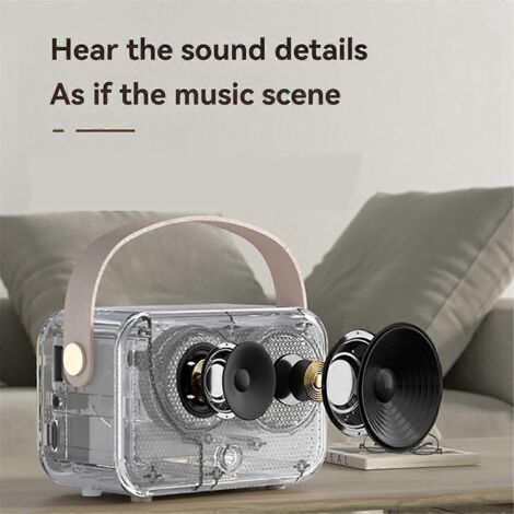 Enceinte Bluetooth avec microphone, compatible avec les cartes TF et les clés USB. (1/5)