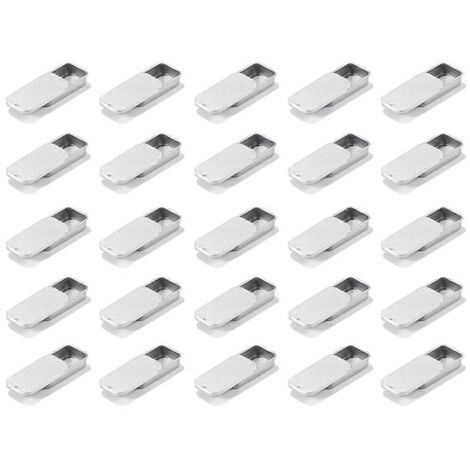 Contenants métalliques à couvercle coulissant, pour bougies, bijoux et loisirs créatifs, 50 x 25 x 10 mm (1/5)