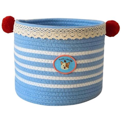 Panier de rangement tressé pour salon, bureau, accessoires divers, panier de rangement C (1/5)