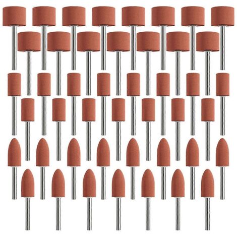 Embouts de ponçage pour outil rotatif, accessoires de ponçage de 3 formes (1/5)
