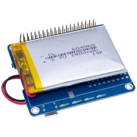 Carte d'extension UPS HAT pour batterie lithium 3B+ (1/5)