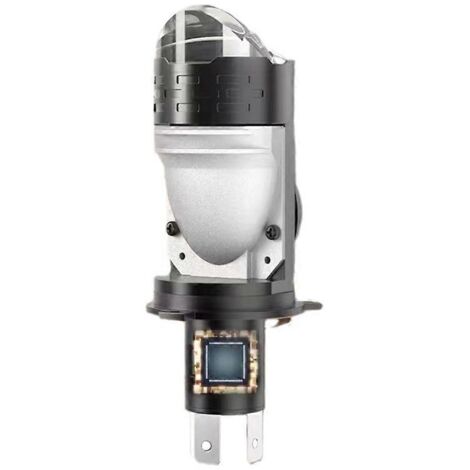 Phares à projecteur H4 haute puissance avec lentille LED, à brancher (1/5)