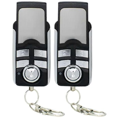 Lot de 2 télécommandes de porte de garage 868 MHz BS HSE2-868-BS (1/5)