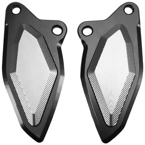Protection de talon pour repose-pieds de moto 660 2024, grise (1/5)