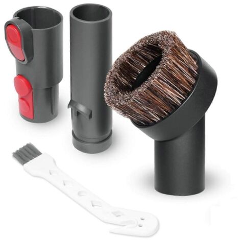 Accessoires pour aspirateur sans fil : brosse en crin de cheval (1/5)