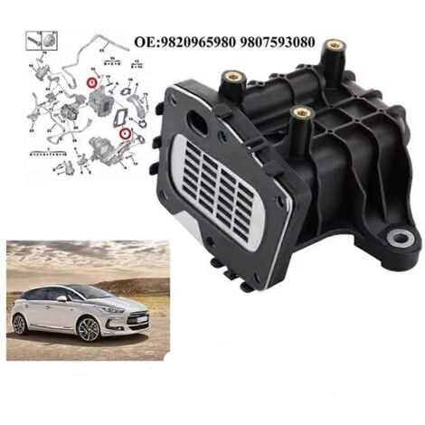Boîtier de refroidisseur de vanne EGR pour voiture 9820965980 pour 2.0 (1/5)