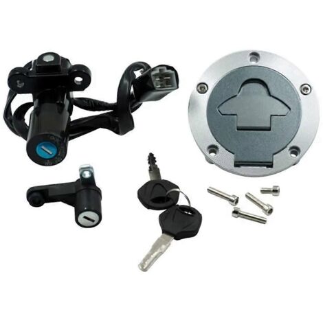 Bouchon de réservoir de carburant de moto, verrouillage de porte, interrupteur d'allumage pour (1/5)
