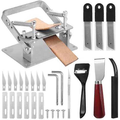 Kit de séparation manuelle du cuir, kit d'épluchage du cuir, avec séparateur (1/5)