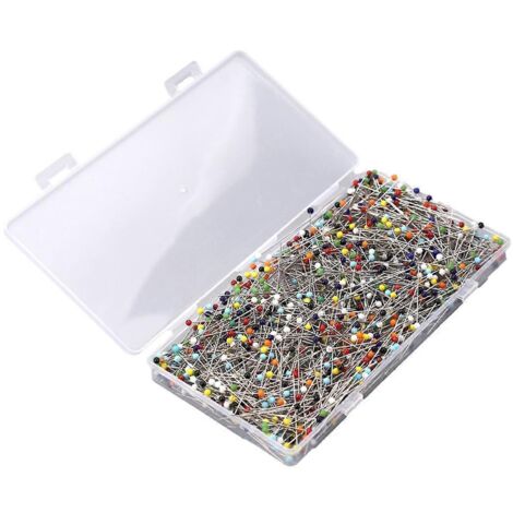 Épingles à coudre droites pour tissu, épingles à quilter pour (1/5)