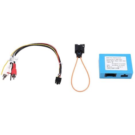Adaptateur décodeur-amplificateur à fibre optique auxiliaire pour voiture (1/5)