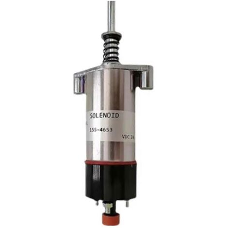 Électrovanne d'arrêt de carburant 155-4653 pour pelle hydraulique CAT E330B E330C E330 (1/5)