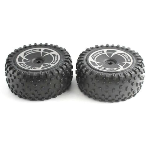 pièces de pneus pour voiture télécommandée, compatibles avec les roues arrière 144016. (1/5)