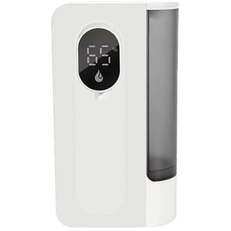 Distributeur automatique de savon liquide mural, blanc (1/5)