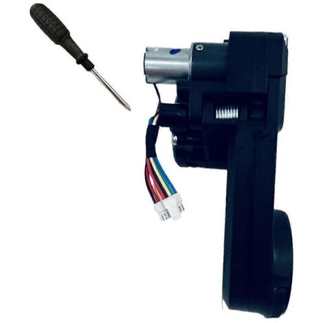 Ensemble de brosse latérale pivotante extérieure pour aspirateur, noir (1/5)