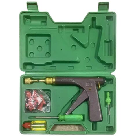 Kit de réparation de pneus pour voiture et moto, kit de réparation de fuites d'air pour pneus de voiture (1/5)