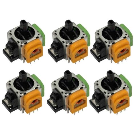 Lot de 6 capteurs électromagnétiques à effet Hall pour joystick, réglables avec précision. (1/5)