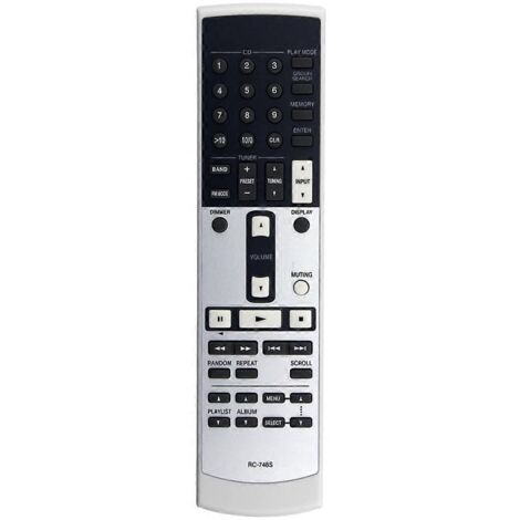 Télécommande de remplacement RC-748S pour lecteur CD AV A-9377 (1/5)