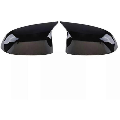Coques de rétroviseur de rechange 51162446964 51162446965 pour noir brillant (1/5)