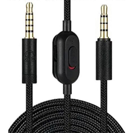 Câble audio de remplacement 2 m pour casque GPRO X, noir (1/5)