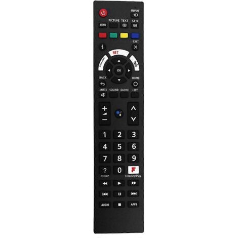 Télécommande pour N2QBYA000037 TX-40JX800E TX-40JX810E Noire (1/5)