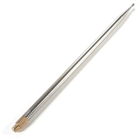 Antenne fouet en acier inoxydable de 2,5 m pour Pac12 JPC7, antenne ondes courtes, argent (1/5)