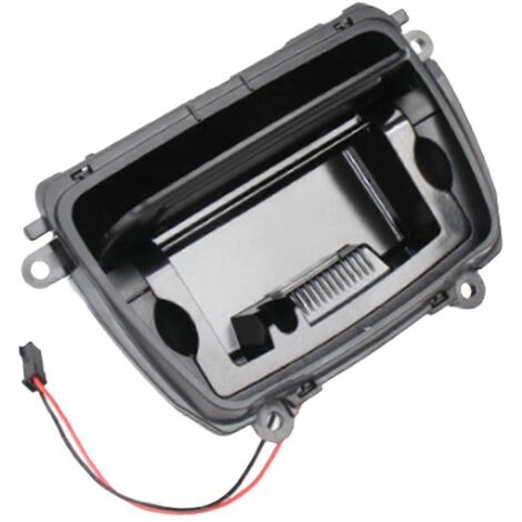 Cendrier de console centrale avant pour voiture (conduite à gauche) - Noir (1/5)