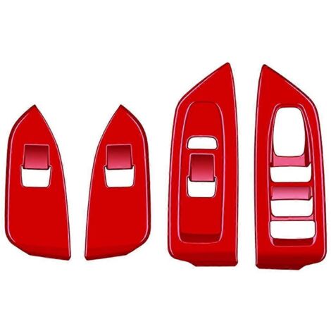 Panneau de commande de lève-vitre de voiture, garniture pour conduite à gauche, motif forgé (1/5)
