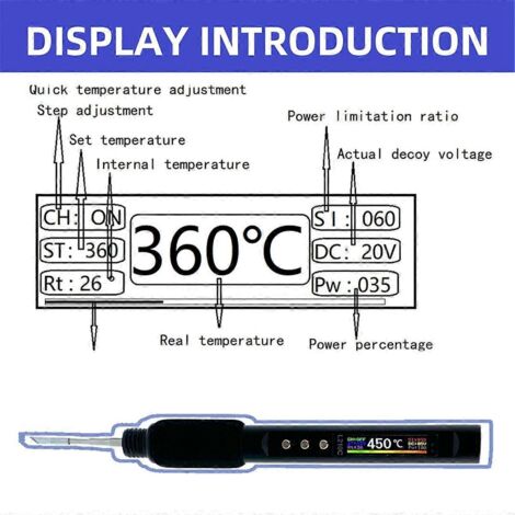 Fer à souder électrique portable L210C - Outil de réparation pour le bricolage (1/5)