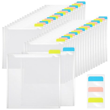 Organiseur de rangement pour papier scrapbooking 12x12 avec 90 onglets adhésifs (voir photo) (1/5)
