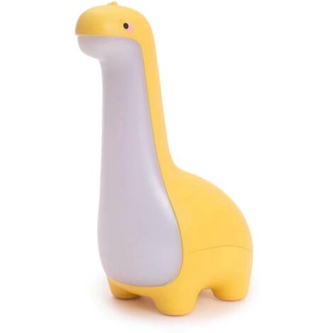 Veilleuse dinosaure pour enfants - Lampe de chevet mignonne jaune (1/5)