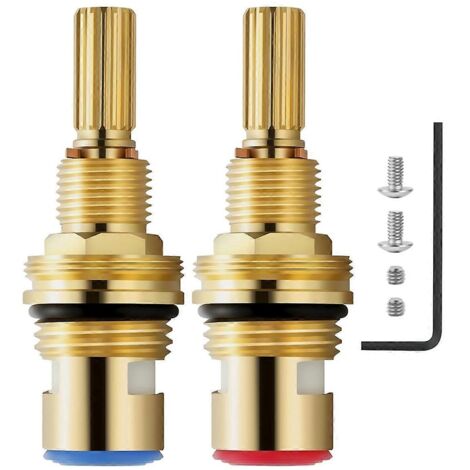 Compatible avec les robinets en laiton, construction en laiton (voir photo couleur) (1/5)