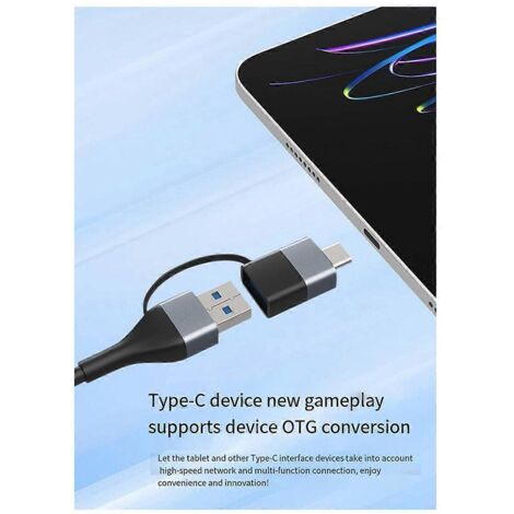 Carte réseau 2500 Mbps USB C Type-C Ethernet vers adaptateur filaire RJ45 AC (1/5)