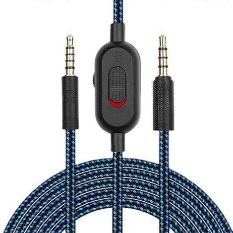 Câble audio de remplacement de 2 m pour casque GPRO X, bleu (1/5)