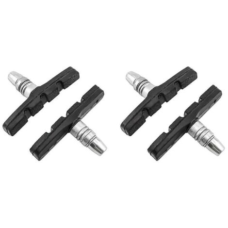 paires de plaquettes de frein V-Brake pour vélos de 45,1/20 pouces, noires (1/5)