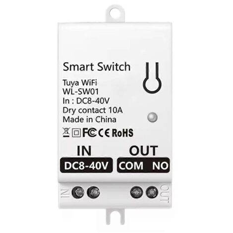 Module de contact sec Tuya Smart WiFi 10 A universel CC 8-40 V CC 840 V (1/5)
