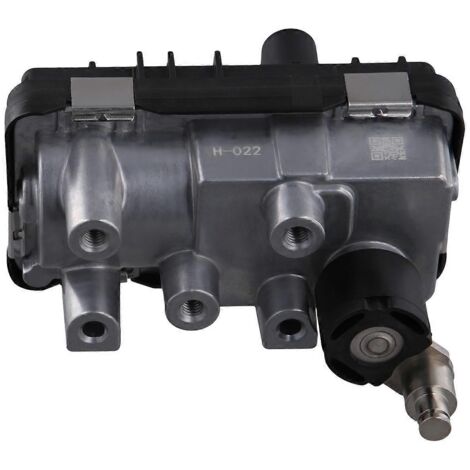 Actionneur de turbocompresseur de voiture, soupape de décharge de turbo, noir argent (1/5)